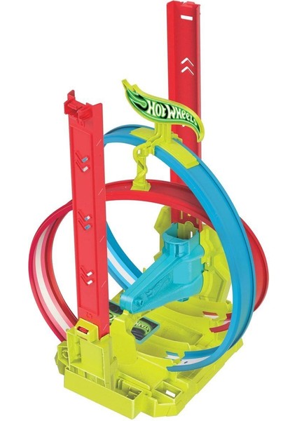 HPC05 Hot Wheels Neon Yarışlar Çifte Çemberde Yarış Seti fiyatları