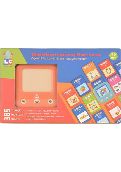 Lc Öğretici Türkçe Ingilizce Konuşan Flash Kartlar 31050