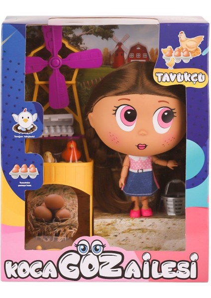 BLD295 Koca Göz Ailesi Tavukçu -Birliktoys