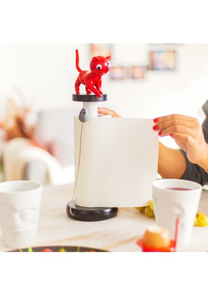 Kağıt Havluluk -Charoule - Kırmızı fiyatları