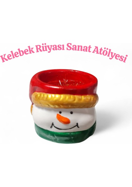 Noel Mumluk-Kardanadam Mumluk-Yeşil,kırmızı-1 Adet modelleri