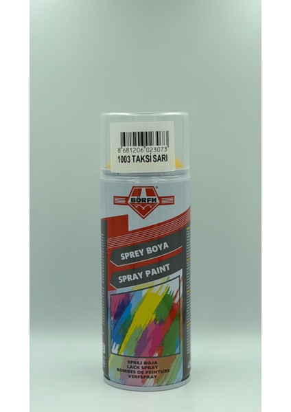 Sprey Boya Taksi Sarı 400 ml