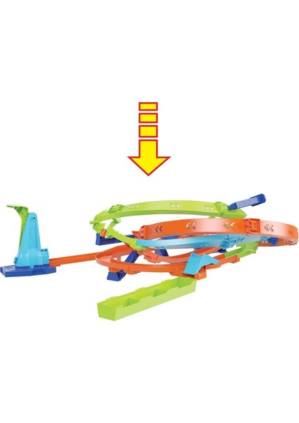 HTK16 Hot Wheels Bumerang Çemberli Yarış Pisti modelleri