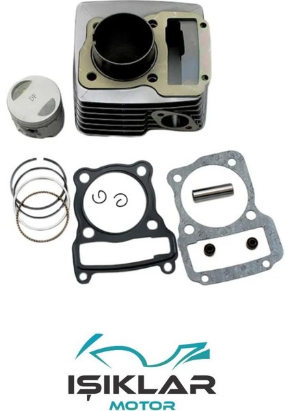 Mondial Drift L 125 Silindir Piston Set Monero IŞK0041