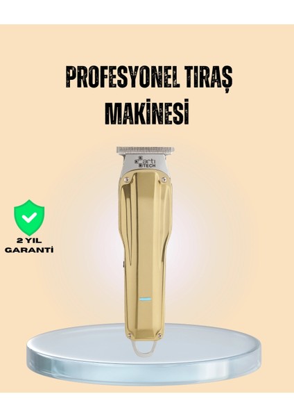 Profesyonel Erkek Tıraş Makinesi Güçlü Kesim ve Uzun Şarj Süreli