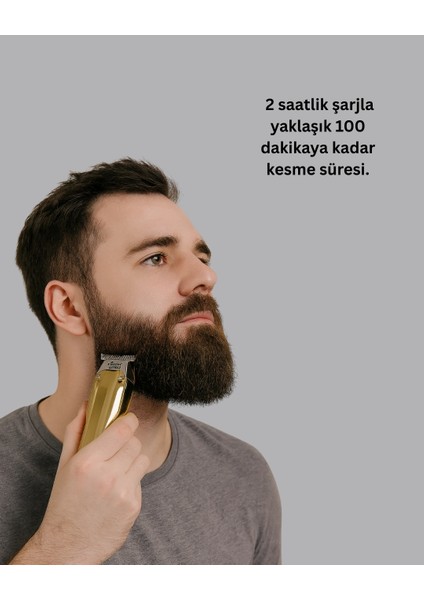 Profesyonel Erkek Tıraş Makinesi Güçlü Kesim ve Uzun Şarj Süreli fırsatları