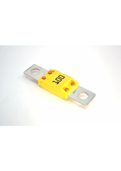 Mega Compact Sigorta 100A Sarı 100 Amper Dc Bakır - Mta 0615100
