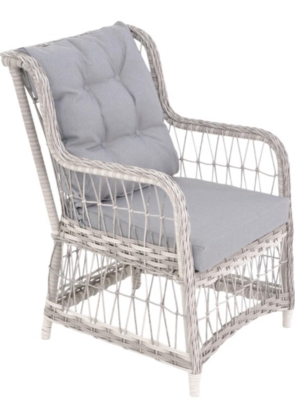 Lavida Bahçe Masa Takımı | Rattan Balkon Masa Seti | 100X180