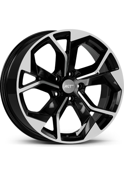 5*112*19*8.5 ET35 CH66.5 19252 Matt Black Diamond