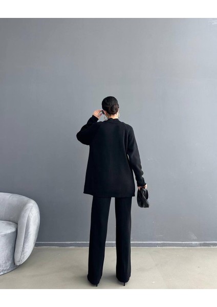 Yarım Balıkçı Yaka Triko Takım (Kazak-Pantolon) fiyatları