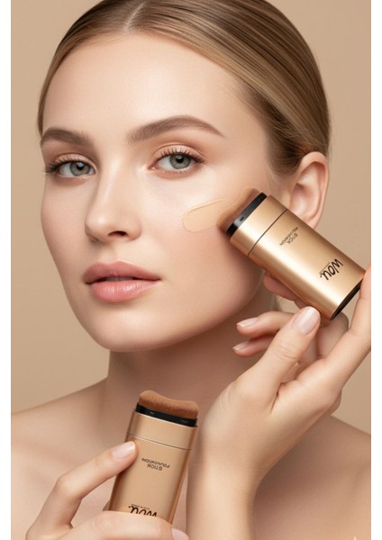 Stıck Fondöten,pratik Kapatıcı+Fırçalı,2ın1,açık TON,20GR fiyatları