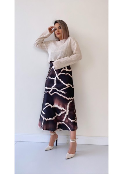 Yazlık Ajurlu Kısa Triko Bluz Bej fırsatları