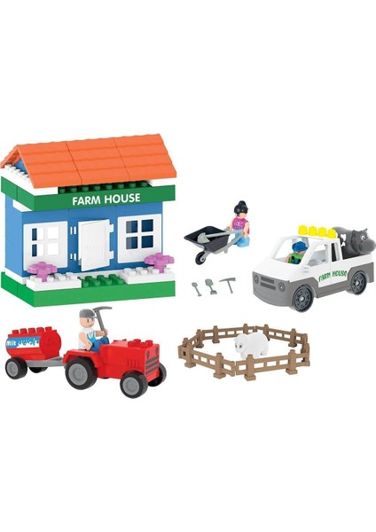 03 615 Double Blocks Çiftlik Seti -Pilsan fiyatları