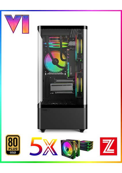 GTA-VI RX8XT ✔ Ryzen 7 7700 Ddr5 32GB 5600MHZ Ram 1TB M.2 Nvme SSD 16GB GDDR6 RX9060XT 27" 240Hz Sıvı Soğutmalı Premium Oyuncu Bilgisayarı fırsatları