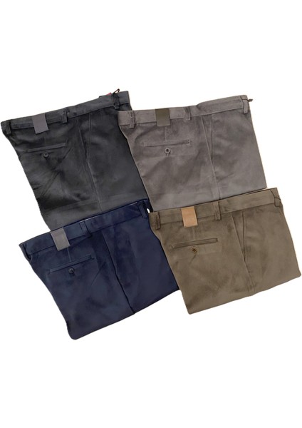 Erkek Regular Fit Kışlık Kadife Pantolon fırsatları