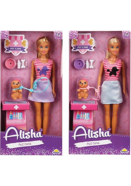 Bebek Set Alisha Veteriner Aksesuarlı ( 1 Adet Fiyatıdır )