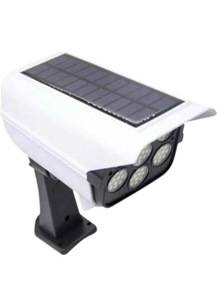 Solar Bahçe Aydınlatması Hareket Sensörlü Uzaktan Kumandalı Kamera Görünümlü indirimleri