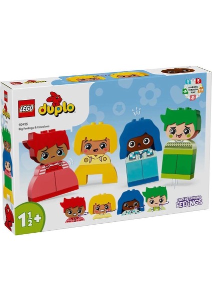 10415 Lego® Duplo® Duygularım 23 Parça +1,5 Yaş indirimleri