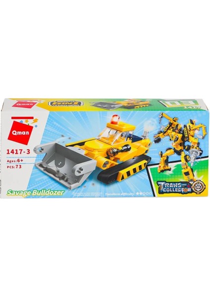 KP-1417 Keeppley Inşaat Blok Seti -Vagon Life