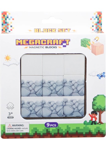 Megacraft 9 Parça Karlı Taş Blok fiyatları
