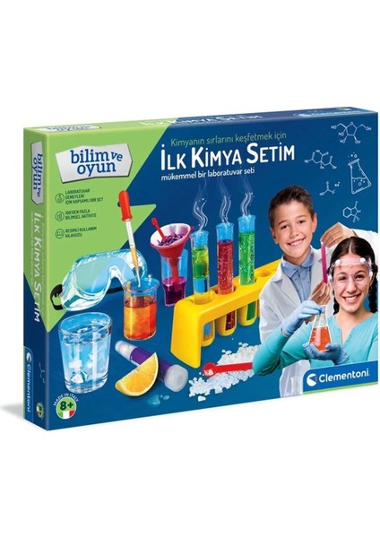 64228 Bilim ve Oyun - Ilk Kimya Setim / +8 Yaş indirimleri