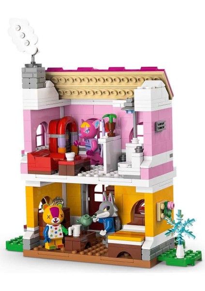 77057 LEGO Animal Crossing Yaratıcı Evler: Eğlenceli Mevsimler 814 Parça +7 Yaş modelleri