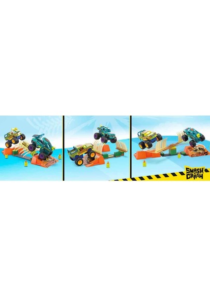 HKF89 Mega Hot Wheels® Mega-Wrex™ Dinozor Kemikli Aksiyon Sahası indirimleri