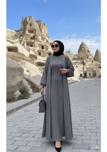 Kadın Balıkçı Yaka Hırkalı Triko Tessettür Elbise fiyatları