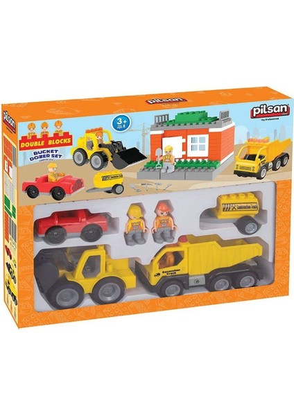 03 614 Pilsan Double Bloklar Kepçeli Dozer