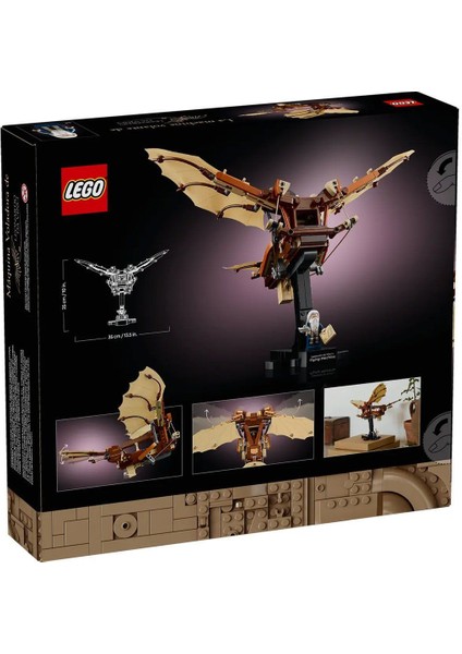 10363 LEGO Icons - Leonardo Da Vincinin Uçan Makinesi 493 Parça +18 Yaş