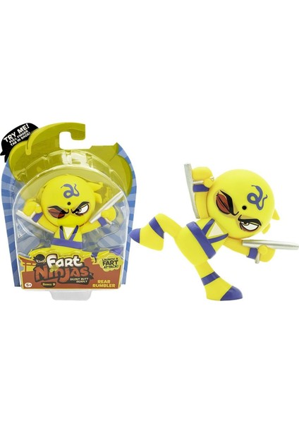 FAN02001 Fart Ninja Gaz Çıkaran Figür - Sensörlü