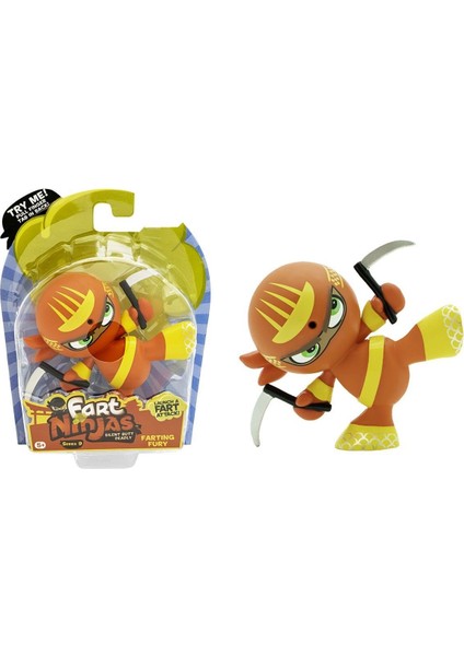 FAN02001 Fart Ninja Gaz Çıkaran Figür - Sensörlü