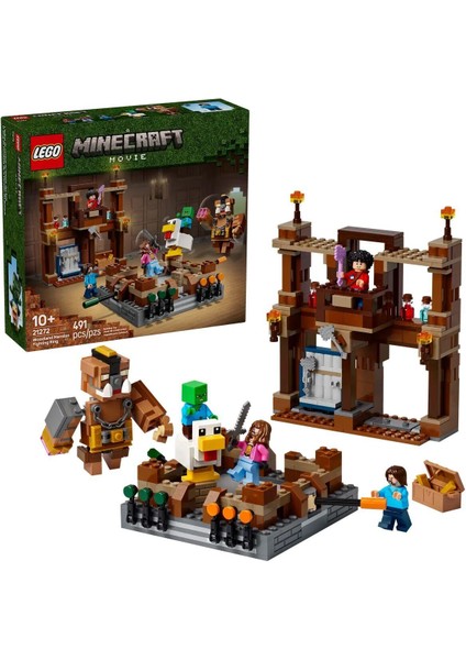 21272 LEGO Minecraft Orman Malikanesi Dövüş Ringi 491 Parça +10 Yaş