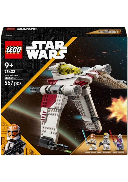 75432 LEGO Star Wars - 327. Star Corps Klon Trooper Savaş Paketi 258PARÇA +7 Yaş