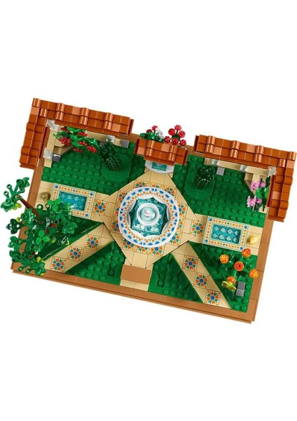 10359 LEGO Icons Çeşmeli Bahçe - Fountain Garden 1302 Parça +18 Yaş indirimleri