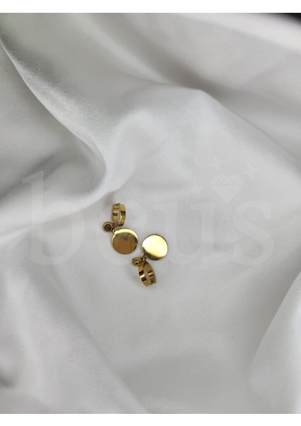 - Göz Detaylı Nazar Boncuklu Çelik Küpe fırsatları