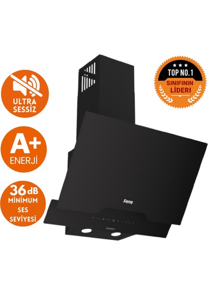 Fryart&silentart Zıfo Sessiz Yeni Seri Siyah Ankastre Set (D063-SA + QXE62CS + SC405-WFA Wok) fiyatları