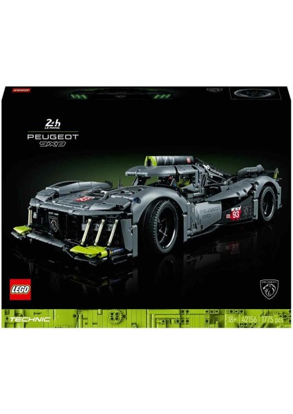42156 Lego® Technic™ Peugeot 9x8 24H Le Mans 1775 Parça +18 Yaş