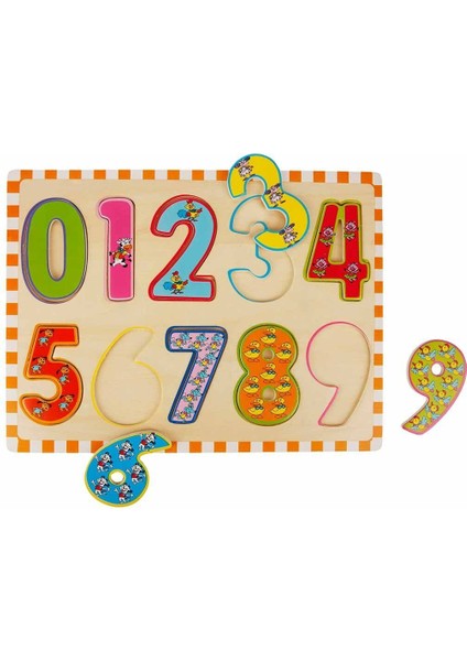 5215 -Wooden Puzzle Numbers 10 Parça fiyatları