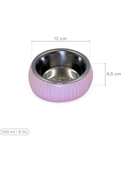 Mikopet Organik Seramik Mama Kabı Pembe modelleri