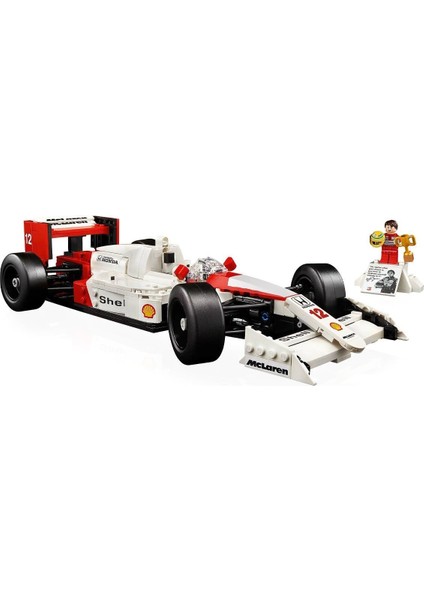 10330 LEGO Icons - Mclaren Mp4/4 ve Ayrton Senna 693 Parça +18 Yaş modelleri