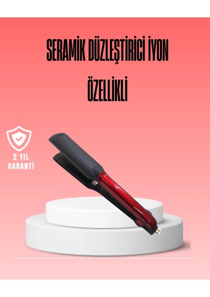 Çok Yönlü Kullanım Sunan Saç Düzleştirici – Düzleştirici ve Hacim Verici