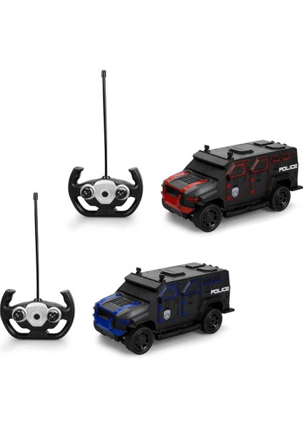 1:16 Uzaktan Kumandalı Işıklı Polis Panzer 1 Adet Fiyatıdır