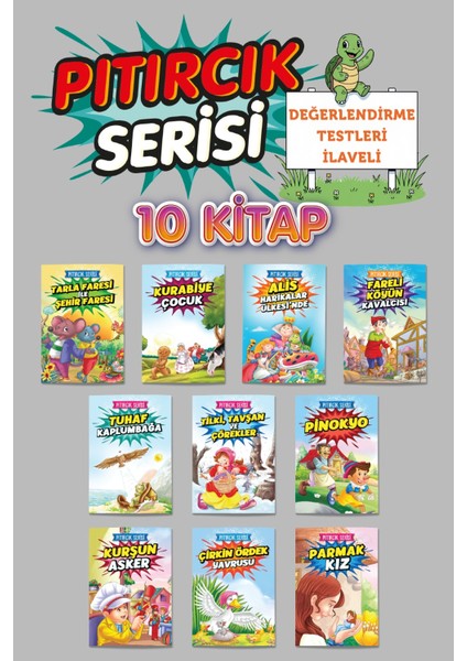 Hikaye Seti Pıtırcık Serisi 10 Kitap 2-3.sınıflar Için 32 Sayfa