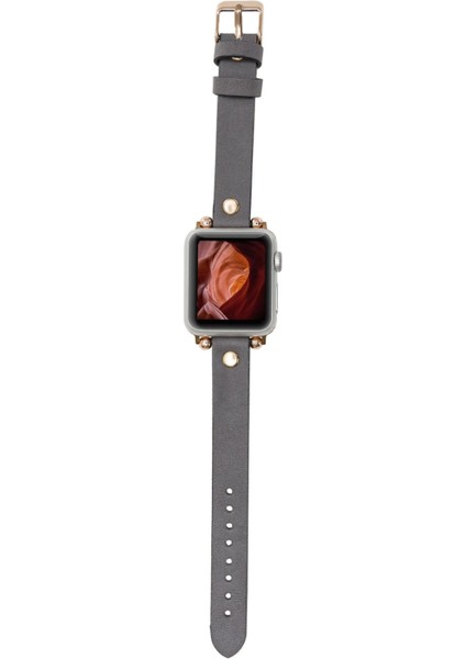 Apple Watch Uyumlu Deri Kordon Ferro 38-40-41MM Rt Rst9 fırsatları