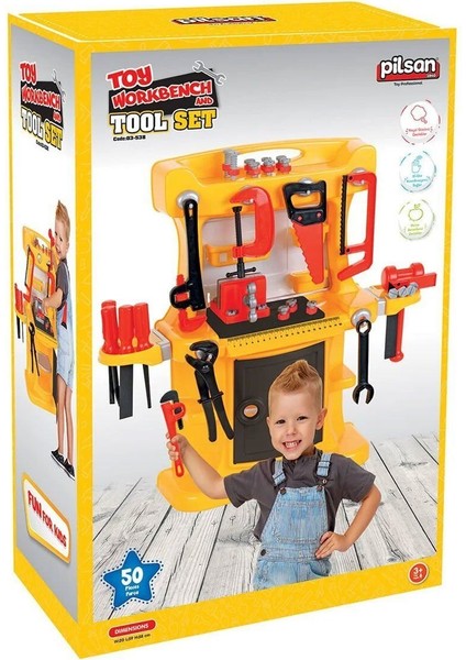 03 538 Pilsan Ayaklı Tamir Seti 50 Parça modelleri