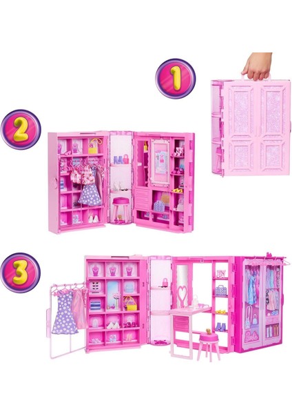 HXD58 Barbie ve Rüya Gardrobu modelleri