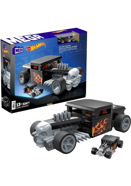 HRY17 Mega Hot Wheels Bone Shaker 334 Parça +5 Yaş