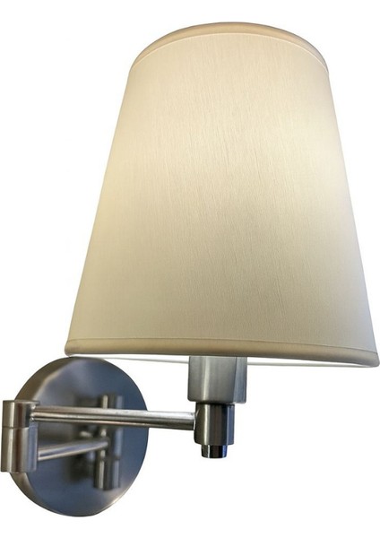 Yönlendirilebilir Işık: Mafsallı Satin Metal Aplik