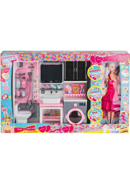 OYD-02393 Bebek ile Banyo Seti Oyun Zamanı fiyatları